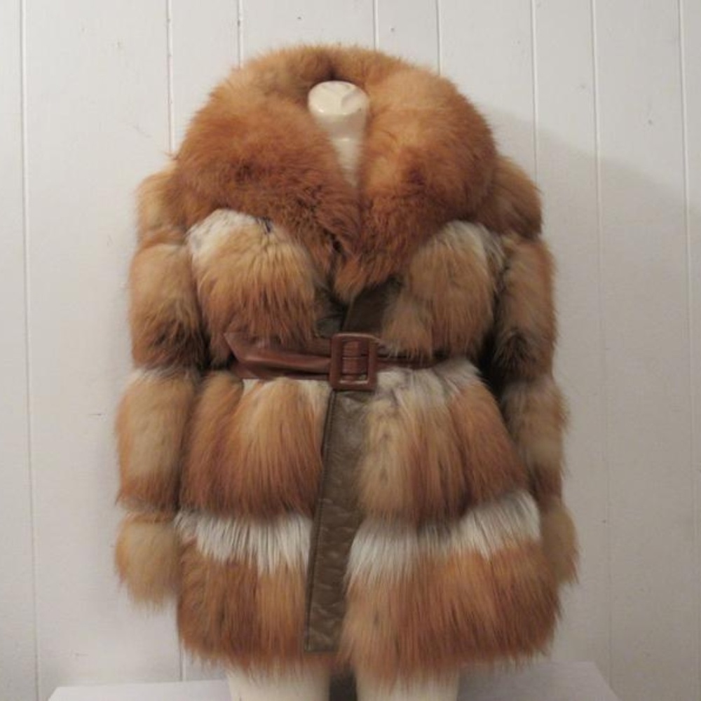 Vintage Fox Fur Coat